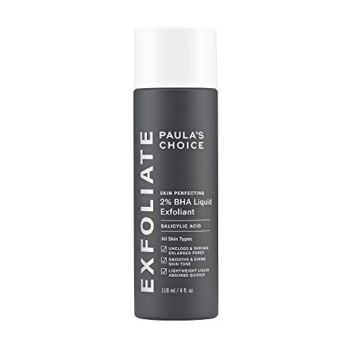 Paula's Choice SKIN PERFEKT 2 % BHA flytande peeling – ansikte exfoliant med salicylsyra mot pormaskar, finnar och oren hud – minska porerna – blandhud, fet och aknehud – 118 ml