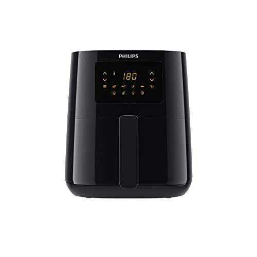 Philips Airfryer 3000 Series L, 4.1L (0.8Kg), 13-i-1 Airfryer, 90% Mindre Fett Med Rapid Air Technology, Digital, Recept-app (HD9252/90)