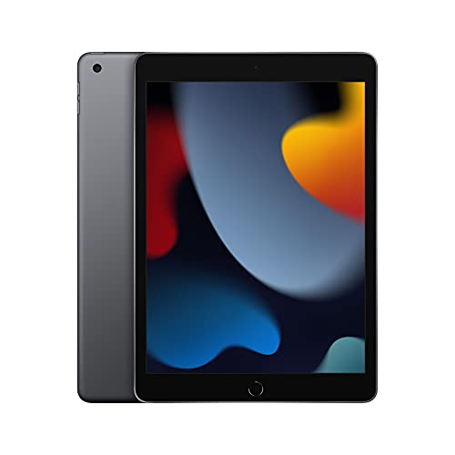 Apple 2021 iPad (10,2-tums med Wi‑Fi, 64 GB) - rymdgrå (nionde generationen)