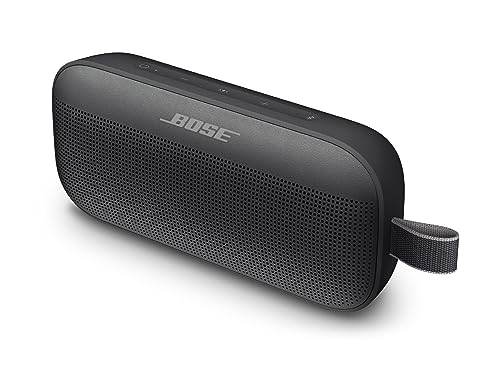 Bose SoundLink Flex – Bärbar Bluetooth-högtalare, trådlös vattentät högtalare för användning utomhus på resor, Svart