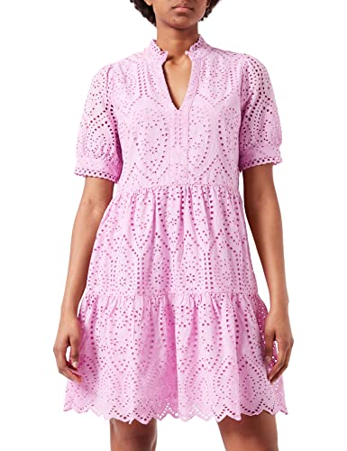 YAS Dam Yasholi Ss Dress S. Noos klänning, Orchid, S
