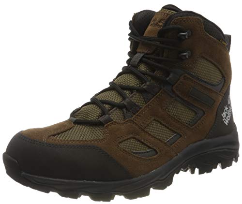 Jack Wolfskin Herr Vojo 3 Texapore Mid M utomhusskor, Brun fantom, 40 EU