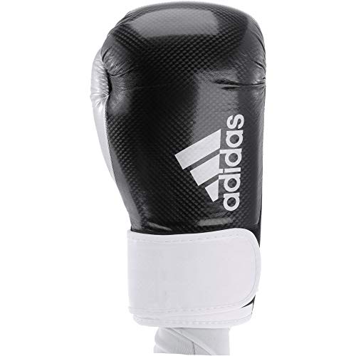 adidas Boxhandskar Hybrid 75 boxhandskar, svart/vit/silver, 10 oz, ADIH75