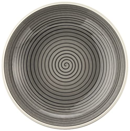 Villeroy och Boch Manufacture Gris pastaskål, premium porslin, grå