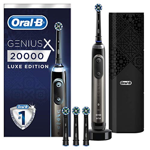 Oral-B Genius X 2000 Luxe Edition Elektrisk Tandborste, Svart