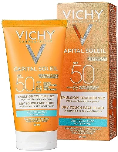 Vichy Ideal Soleil Mattifying Face Dry Touch Sun Cream SPF 50, 50 ml